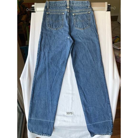 Bugle Boy Big Girl’s Denim Straight Leg Jeans size 18 Regular, Blue - Picture 11 of 12